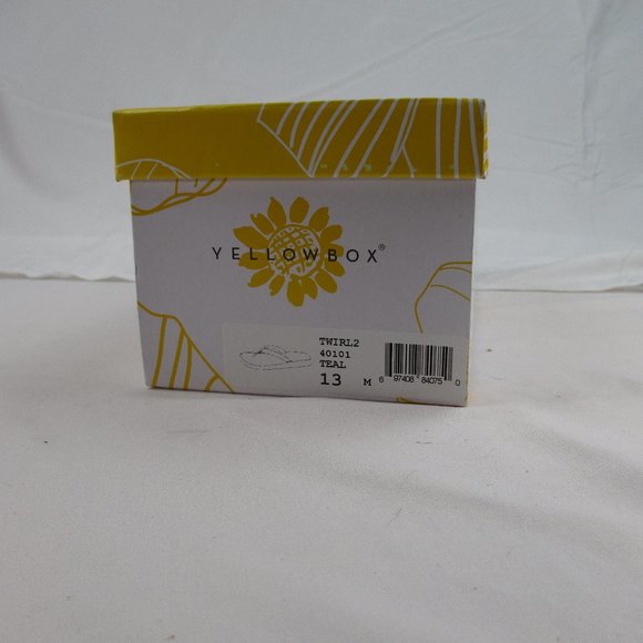 NIB Yellow Box Little Kids Girl's Twirl2 Sandals - Picture 8 of 8